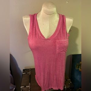 Jane + Delancey vintage style pink tank top. New with tags, size M.